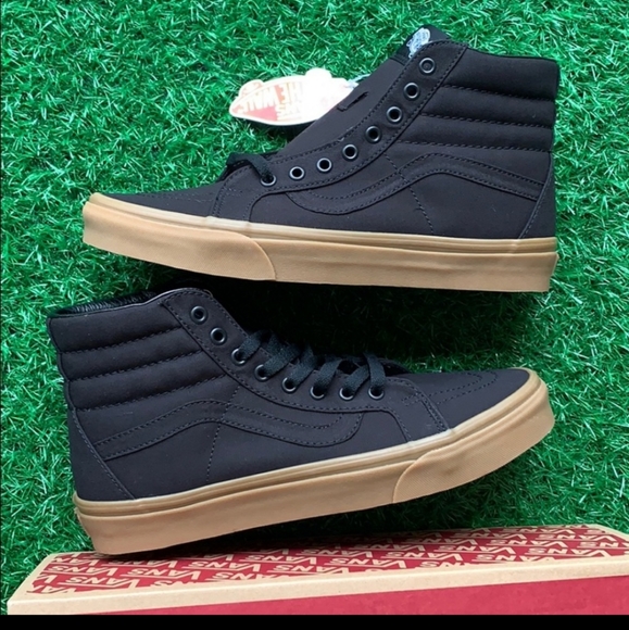 VANS SK8-Hi REISSUE CANVAS GUM BLACK/LGHTGM MEN’s - Picture 3 of 16